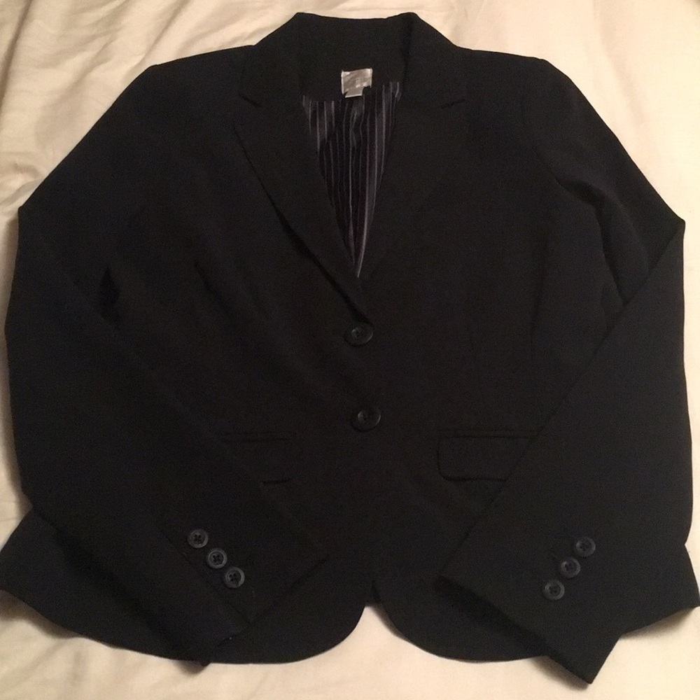 LC Lauren Conrad Black Blazer, Size 4.